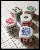 Dice : Dice - Poker Dice - Poker Dice Set of 5 Ebay Sept 2009